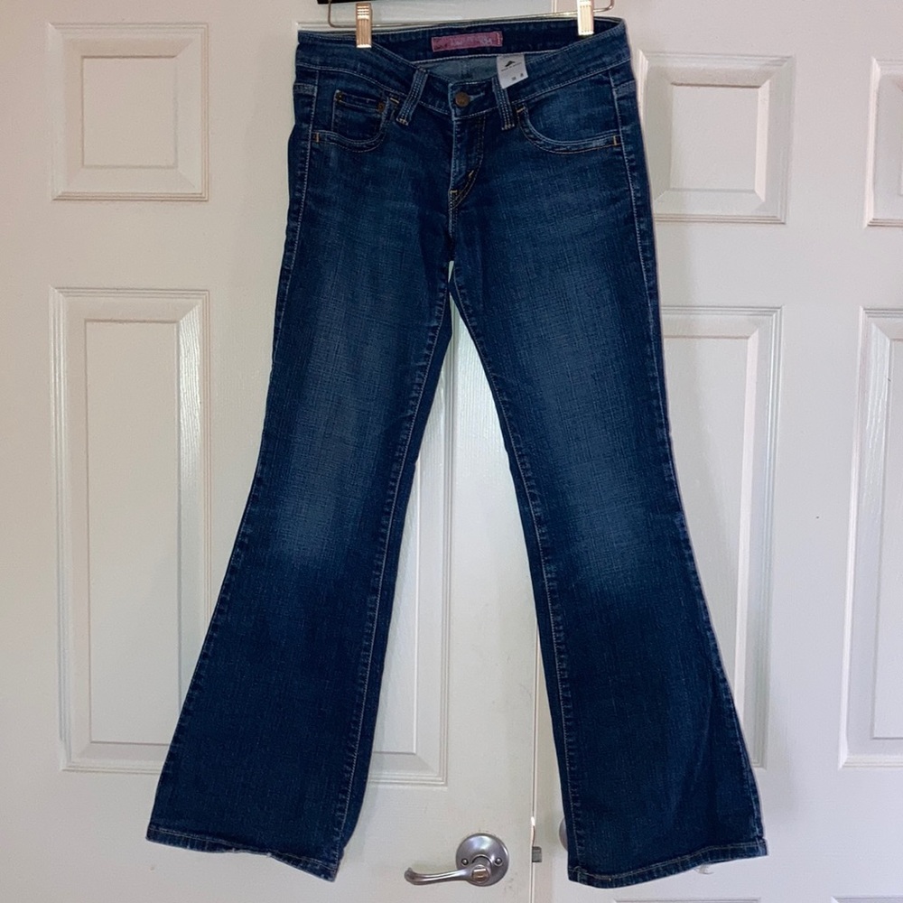 Levi Strauss Dark Blue Flare Jeans